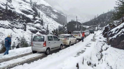 Manali Snowfall